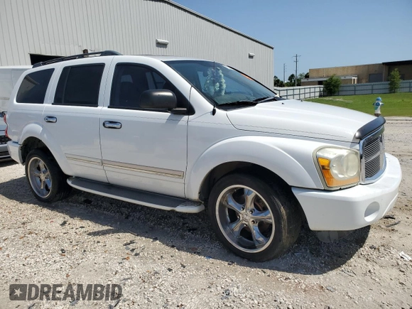2004 Dodge Durango Limited with VIN 1D4HD58D64F193000, listed as a Copart auction lot 56909285 with 206,493 mi miles and Clean title. Bid and sale history available at DreamBid. Image 4.