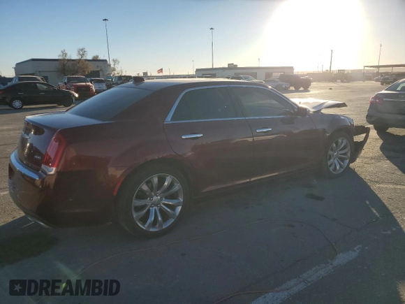 2020 Chrysler 300 Limited with VIN 2C3CCAEG5LH141831, listed as a Copart auction lot 86514264 with 163,106 mi miles and Salvage Title. Bid and sale history available at carsss.com. Image 3.