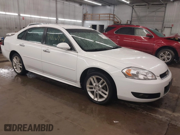 2012 Chevrolet Impala LTZ with VIN 2G1WC5E33C1331027, listed as a IAAI auction lot 42170924 with 211,065 mi miles and . Bid and sale history available at DreamBid. Image 1.