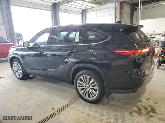 2023 Toyota Highlander L with VIN 5TDKDRBHXPS511825, listed as a Copart auction lot 50883895 with 27,312 mi miles and Salvage Title. Bid and sale history available at carsss.com. Image 2.