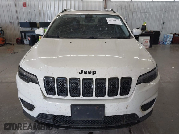 2019 Jeep Cherokee Latitude Plus with VIN 1C4PJMLBXKD294213, listed as a IAAI auction lot 40593826 with 107,332 mi miles. Bid and sale history available at carsss.com. Image 13.