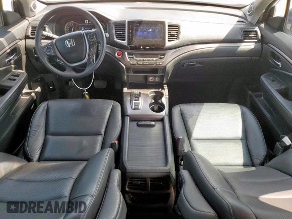 2020 Honda Ridgeline RTL with VIN 5FPYK3F57LB031244, listed as a Copart auction lot 58863795 with 54,318 mi miles and Salvage title. Bid and sale history available at DreamBid. Image 8.
