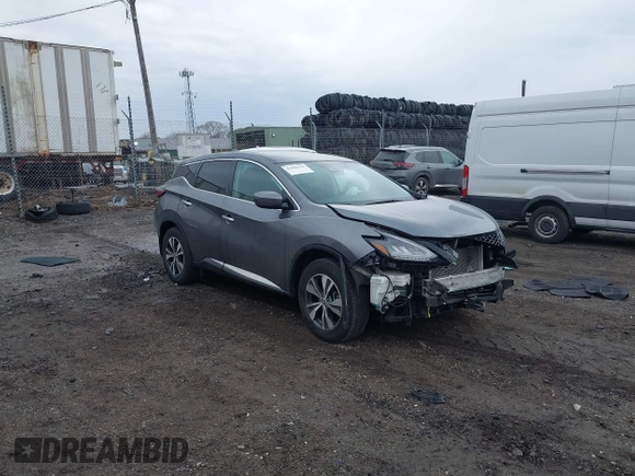 2020 Nissan Murano S with VIN 5N1AZ2AS8LN162337, listed as a IAAI auction lot 41686558 with 49,735 mi miles and . Bid and sale history available at DreamBid. Image 1.