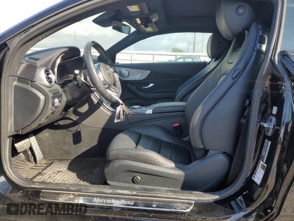 2023 Mercedes-Benz C 300 with VIN W1KWJ8DBXPG129002, listed as a Copart auction lot 84205894 with 13,525 mi miles and Salvage Title. Bid and sale history available at DreamBid. Image 7.