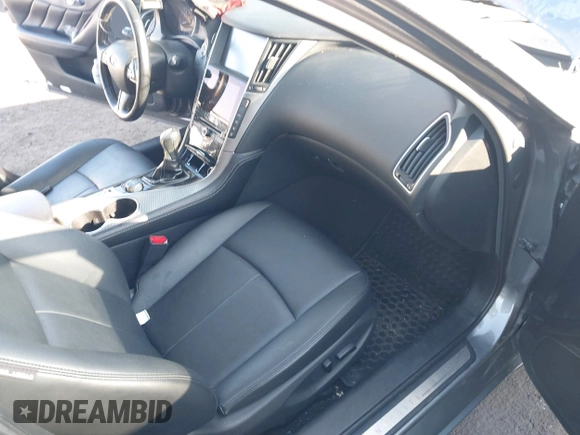 2015 Infiniti Q50 Premium z VIN JN1BV7AR2FM423666, wystawiony jako IAAI lot #41345228 z przebiegiem 67 027 mil mil oraz . Historia ofert i sprzedaży dostępna na DreamBid. Obrazek 5.
