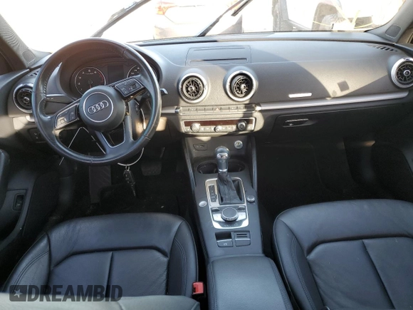 2018 Audi A3 Sedan Premium with VIN WAUAUGFF8J1051851, listed as a Copart auction lot 35794973 with 64,097 mi miles. Bid and sale history available at carsss.com. Image 8.