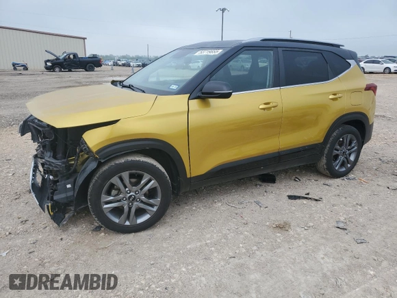 2021 Kia Seltos S z VIN KNDEU2AA8M7151033, wystawiony jako Copart lot #53719855 z przebiegiem 59 526 mil mil oraz Szkoda całkowita • Salvage title. Historia ofert i sprzedaży dostępna na DreamBid. Obrazek 1.