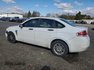 2008 Ford Focus SE with VIN 1FAHP35N08W275659, listed as a Copart auction lot 47980245 with 0 mi miles and Salvage Title. Bid and sale history available at carsss.com. Image 2.