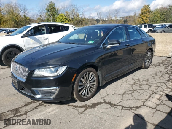 2018 Lincoln MKZ Hybrid Premiere with VIN 3LN6L5KU1JR614048, listed as a Copart auction lot 75610294 with 91,949 mi miles and Salvage title. Bid and sale history available at DreamBid. Image 1.