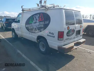 2007 Ford Econoline Cargo Commercial with VIN 1FTNE24L77DA39517, listed as a IAAI auction lot 41453216 with Not provided miles and . Bid and sale history available at DreamBid. Image 3.