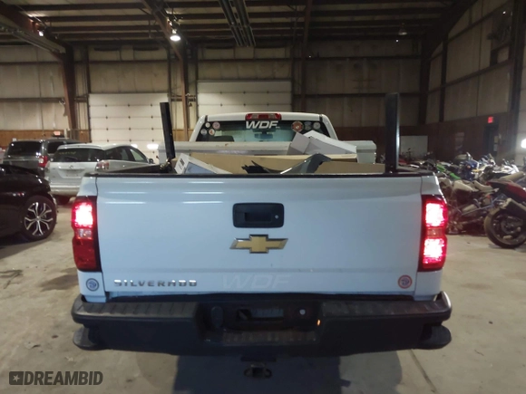 2018 Chevrolet Silverado 1500 Work Truck with VIN 1GCNCNEC0JZ125137, listed as a IAAI auction lot 41435731 with 139,290 mi miles. Bid and sale history available at carsss.com. Image 16.