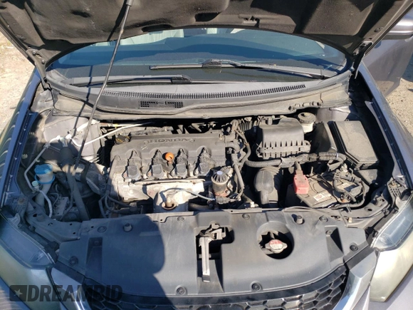 2014 Honda Civic EX-L with VIN 19XFB2F90EE220162, listed as a Copart auction lot 54591795 with 199,340 mi miles and Salvage Title. Bid and sale history available at DreamBid. Image 11.