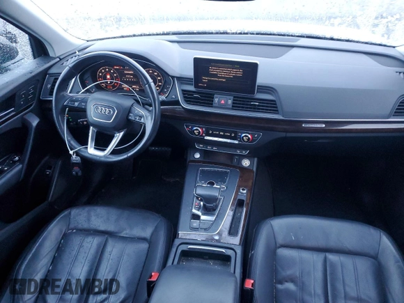 2018 Audi Q5 Premium with VIN WA1ANAFY8J2177422, listed as a Copart auction lot 85524884 with 93,624 mi miles and Salvage Title. Bid and sale history available at carsss.com. Image 8.