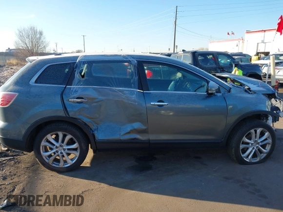 2012 Mazda CX-9 Grand Touring with VIN JM3TB3DV1C0367600, listed as a IAAI auction lot 41311589 with 1 mi miles. Bid and sale history available at carsss.com. Image 13.