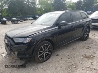 2024 Audi Q7 Premium Plus with VIN WA1LXBF74RD002763, listed as a Copart auction lot 55414965 with 18,978 mi miles and Salvage title. Bid and sale history available at DreamBid. Image 1.