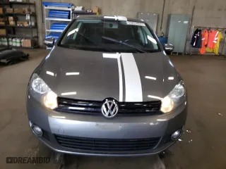 2012 Volkswagen Golf TDI with VIN WVWDM7AJ7CW174848, listed as a Copart auction lot 53872855 with 96,381 mi miles and Salvage Title. Bid and sale history available at carsss.com. Image 5.