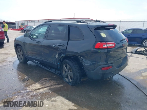 2016 Jeep Cherokee Latitude with VIN 1C4PJMCB2GW357736, listed as a IAAI auction lot 42017755 with 97,650 mi miles. Bid and sale history available at carsss.com. Image 3.