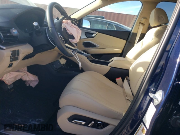 2022 Acura RDX with VIN 5J8TC2H30NL013806, listed as a Copart auction lot 47687725 with 16,350 mi miles and Salvage Title. Bid and sale history available at carsss.com. Image 7.