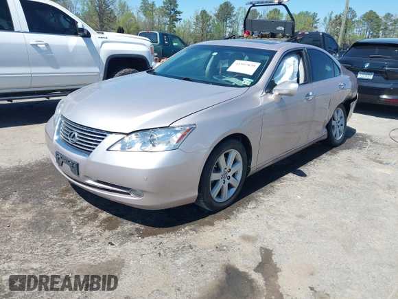 2008 Lexus ES 350 with VIN JTHBJ46G082176501, listed as a IAAI auction lot 41997839 with 209,815 mi miles. Bid and sale history available at carsss.com. Image 17.