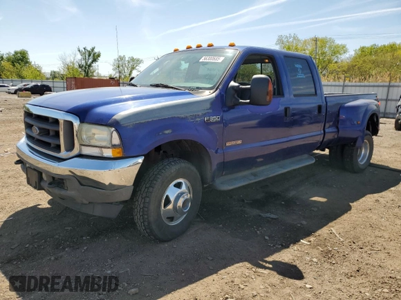 2003 Ford F-350 XL with VIN 1FTWW33P53EB90677, listed as a Copart auction lot 56300685 with 174,091 mi miles and Salvage title. Bid and sale history available at DreamBid. Image 1.