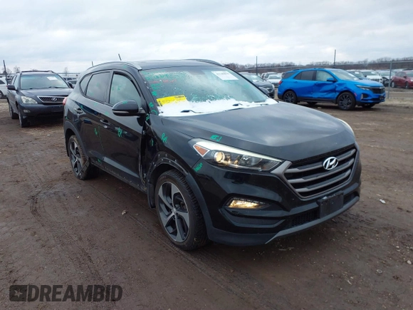 2016 Hyundai Tucson Limited z VIN KM8J3CA24GU110903, wystawiony jako IAAI lot #41149870 z przebiegiem 158 321 mil mil oraz . Historia ofert i sprzedaży dostępna na DreamBid. Obrazek 1.