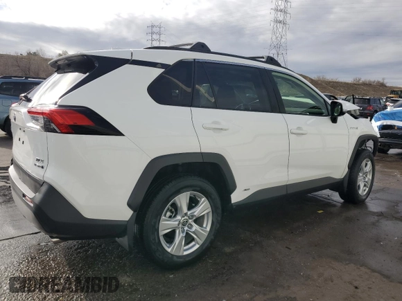2021 Toyota RAV4 Hybrid XLE with VIN JTMRWRFV2MD125397, listed as a Copart auction lot 51694095 with 23,429 mi miles and Salvage Title. Bid and sale history available at carsss.com. Image 3.