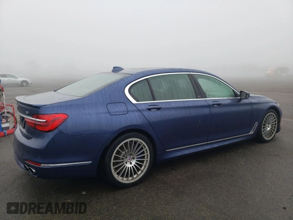 2018 BMW 7 Series ALPINA B7 xDrive with VIN WBA7F2C52JG856406, listed as a Copart auction lot 77086103 with 48,332 mi miles. Bid and sale history available at carsss.com. Image 3.