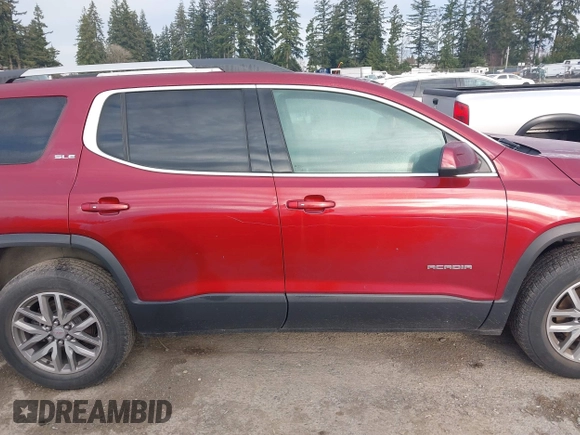 2017 GMC Acadia SLE with VIN 1GKKNSLA9HZ294472, listed as a IAAI auction lot 41080125 with 124,432 mi miles. Bid and sale history available at carsss.com. Image 13.