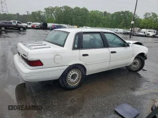 1992 Mercury Topaz GS z VIN 2MEPM36U1NB611321, wystawiony jako Copart lot #56950595 z przebiegiem 54 164 mil mil oraz Szkoda całkowita • Salvage title. Historia ofert i sprzedaży dostępna na DreamBid. Obrazek 3.
