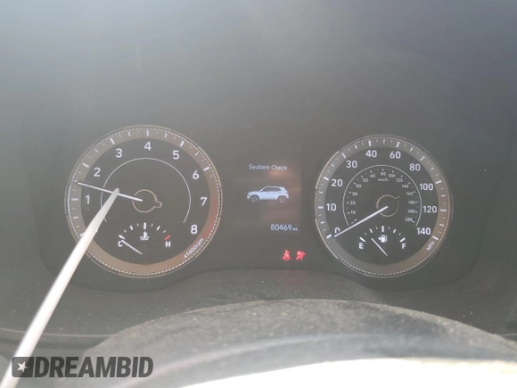 2022 Hyundai Venue SEL with VIN KMHRC8A34NU177006, listed as a Copart auction lot 58404985 with 80,469 mi miles and Salvage title. Bid and sale history available at DreamBid. Image 9.