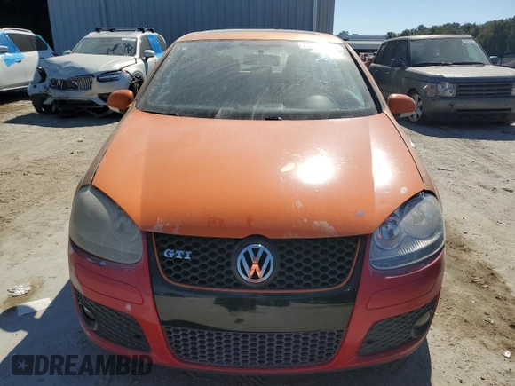 2006 Volkswagen GTI with VIN WVWFV71K56W095973, listed as a Copart auction lot 77615224 with Not provided miles and Clean title. Bid and sale history available at DreamBid. Image 5.