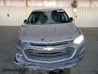 2021 Chevrolet Traverse LS with VIN 1GNEVFKW4MJ230675, listed as a Copart auction lot 84076174 with 116,789 mi miles and Salvage Title. Bid and sale history available at carsss.com. Image 5.