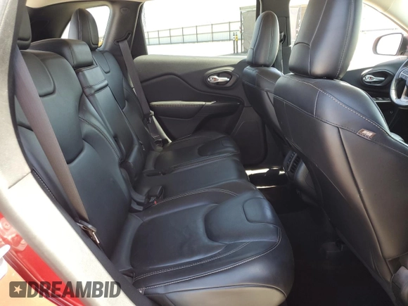2016 Jeep Cherokee Limited with VIN 1C4PJLDBXGW281885, listed as a Copart auction lot 57126395 with 90,100 mi miles and Salvage title. Bid and sale history available at DreamBid. Image 11.