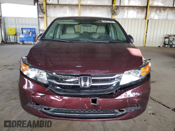 2014 Honda Odyssey LX с VIN 5FNRL5H23EB065144, выставлен на аукционе Copart как лот 59421445 с пробегом 78 702 миль миль и Списание • Salvage title. История ставок и продаж доступна на DreamBid. Изображение 5.
