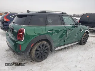2024 MINI Countryman Cooper S with VIN WMZ83BR03R3R44993, listed as a Copart auction lot 41497885 with 21,634 mi miles and Salvage Title. Bid and sale history available at carsss.com. Image 3.
