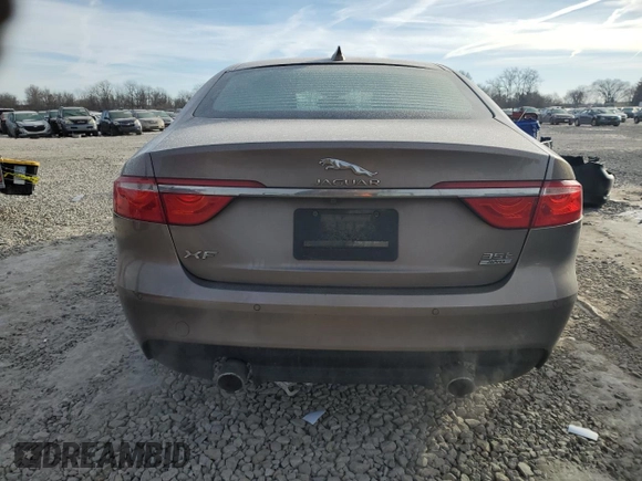 2017 Jaguar XF 35t Prestige with VIN SAJBK4BV3HCY27425, listed as a Copart auction lot 89311575 with 74,472 mi miles and Salvage Title. Bid and sale history available at carsss.com. Image 6.