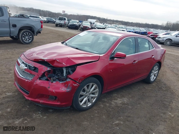 2013 Chevrolet Malibu LTZ with VIN 1G11H5SA4DF297978, listed as a IAAI auction lot 41837133 with 147,738 mi miles. Bid and sale history available at carsss.com. Image 17.