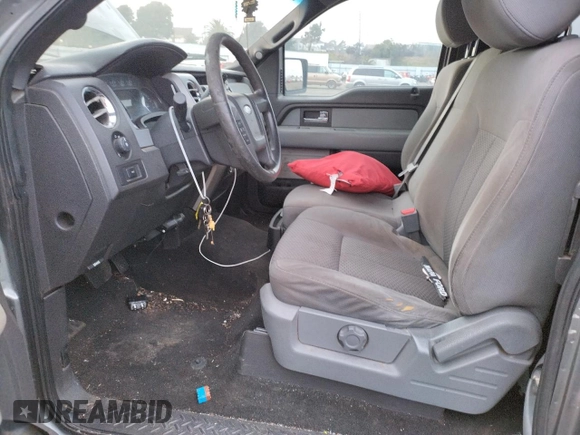 2012 Ford F-150 XL with VIN 1FTFX1CT6CKD15007, listed as a Copart auction lot 84771844 with 126,991 mi miles and Salvage Title. Bid and sale history available at carsss.com. Image 7.
