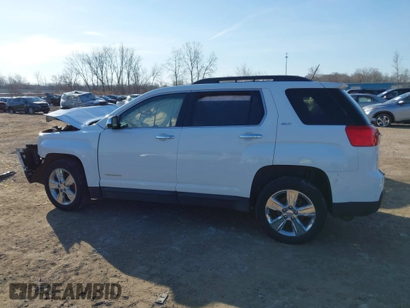 2015 GMC Terrain SLT with VIN 2GKFLXEK5F6257096, listed as a IAAI auction lot 41716048 with 74,858 mi miles and . Bid and sale history available at carsss.com. Image 14.
