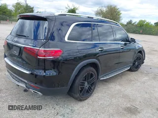 2021 Mercedes-Benz GLS 450 z VIN 4JGFF5KEXMA354814, wystawiony jako IAAI lot #42351625 z przebiegiem 89 136 mil mil oraz . Historia ofert i sprzedaży dostępna na DreamBid. Obrazek 4.