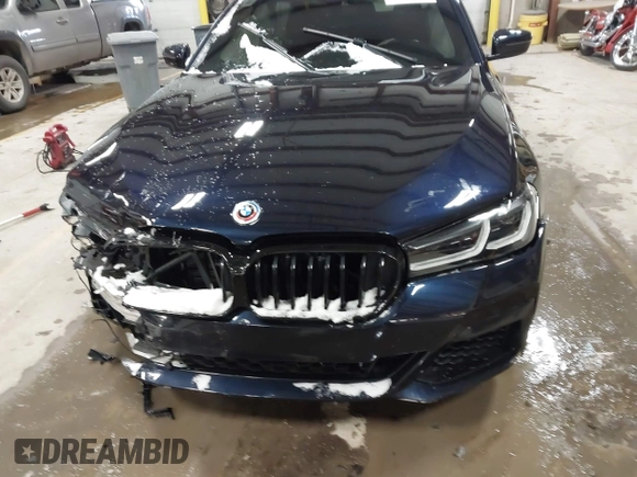 2022 BMW 5 Series 540i xDrive with VIN WBA73BJ06NWX68292, listed as a IAAI auction lot 41093254 with Not provided miles and . Bid and sale history available at DreamBid. Image 12.