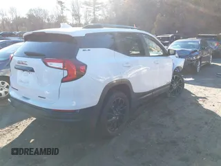 2023 GMC Terrain SLE with VIN 3GKALTEG3PL117396, listed as a IAAI auction lot 40975573 with 38,740 mi miles. Bid and sale history available at carsss.com. Image 4.