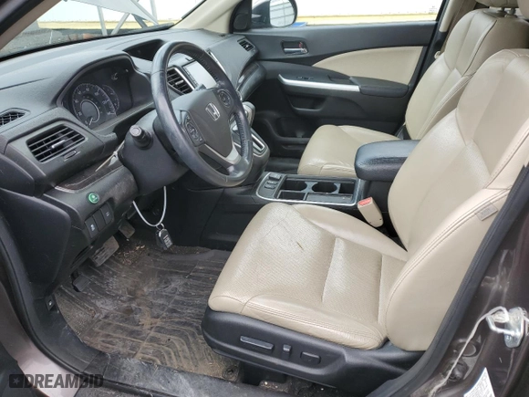 2015 Honda CR-V EX-L with VIN 2HKRM4H73FH670450, listed as a Copart auction lot 50390855 with 148,959 mi miles and Salvage Title. Bid and sale history available at carsss.com. Image 7.