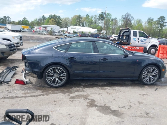 2018 Audi A7 Prestige with VIN WAU23AFC3JN057141, listed as a IAAI auction lot 42039747 with 66,095 mi miles. Bid and sale history available at carsss.com. Image 14.