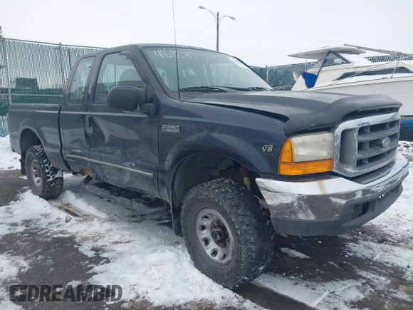 1999 Ford F-250 XL with VIN 1FTNX21L1XED96507, listed as a IAAI auction lot 41614080 with 182,627 mi miles and . Bid and sale history available at DreamBid. Image 1.