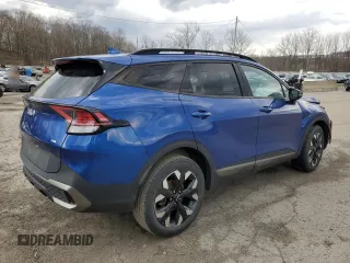 2023 Kia Sportage X-Line with VIN 5XYK6CAF1PG012271, listed as a Copart auction lot 53190145 with 49,392 mi miles and Salvage Title. Bid and sale history available at carsss.com. Image 3.