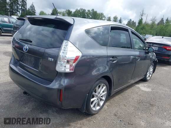 2012 Toyota Prius Two with VIN JTDZN3EU7C3071897, listed as a IAAI auction lot 42250945 with 87,020 mi miles and . Bid and sale history available at DreamBid. Image 4.