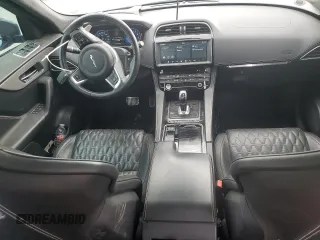 2020 Jaguar F-Pace SVR with VIN SADCZ2EE3LA617687, listed as a Copart auction lot 56555285 with 49,307 mi miles and Salvage Title. Bid and sale history available at DreamBid. Image 8.