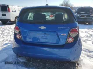 2016 Chevrolet Sonic LT with VIN 1G1JC6SB0G4171551, listed as a Copart auction lot 41463275 with 75,606 mi miles and Salvage Title. Bid and sale history available at carsss.com. Image 6.