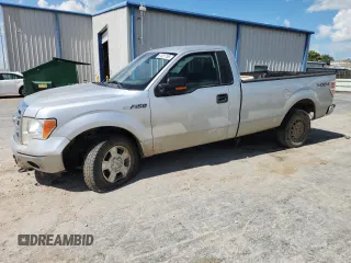 2013 Ford F-150 XL with VIN 1FTNF1EF2DKE98090, listed as a Copart auction lot 61031155 with 172,648 mi miles and Salvage title. Bid and sale history available at DreamBid. Image 1.